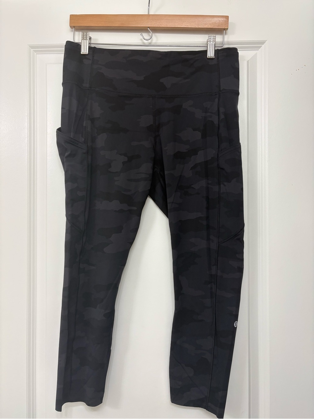lululemon athletica Black Camo High-Rise Pocket Leggings